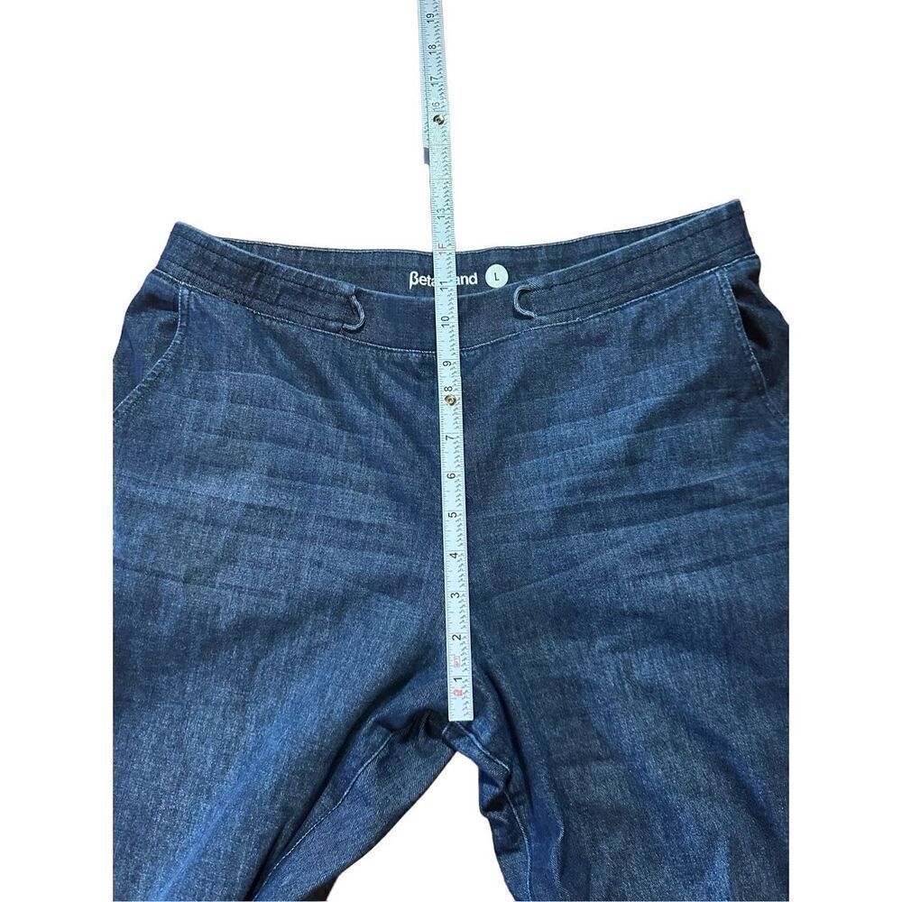 Betabrand womens pull on high rise skinny jeans sz L - Picture 7 of 9